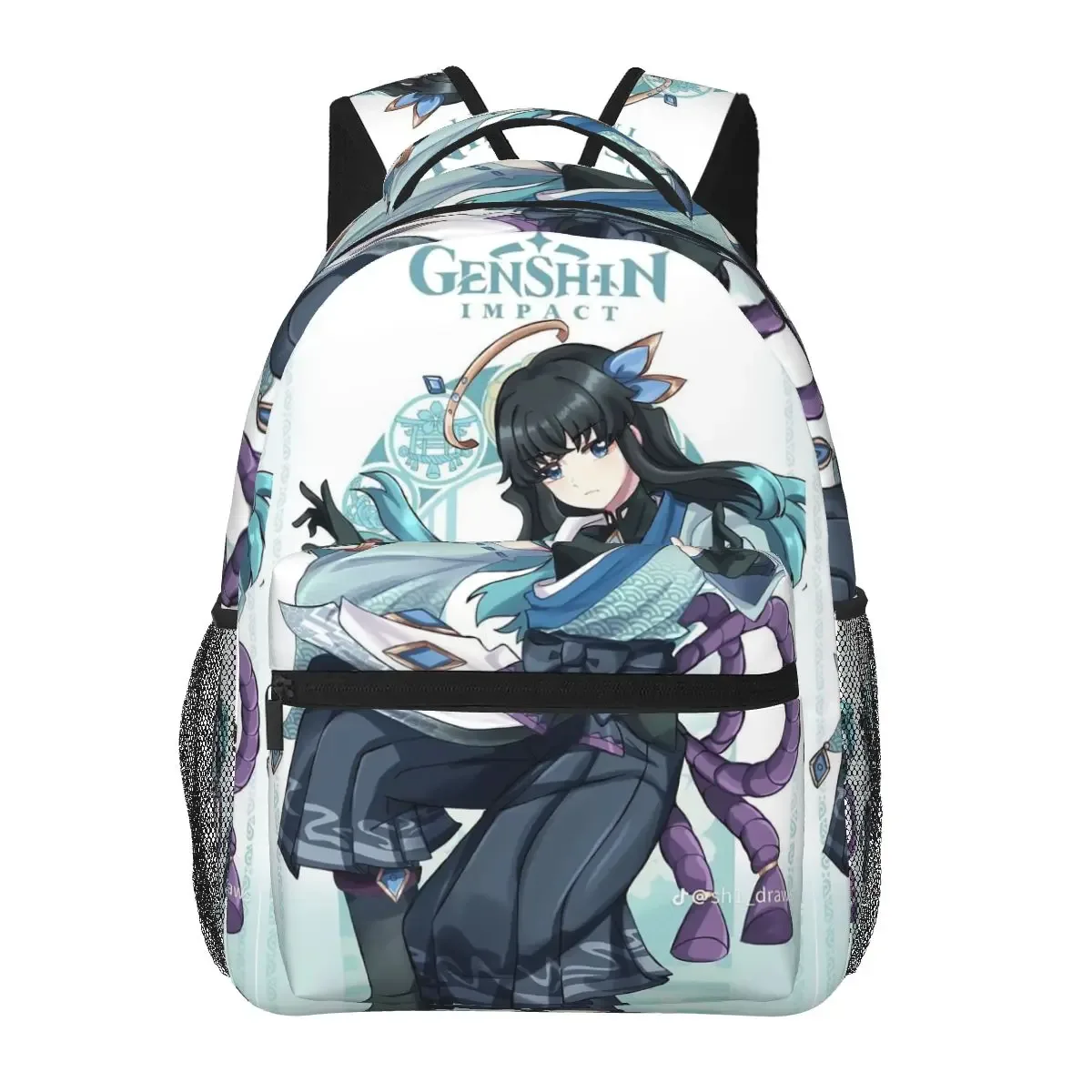 sac à dos scolaire muichiro tokito, sac de randonnée et de voyage pour hommes et femmes, sac à dos tendance, sac à bandoulière