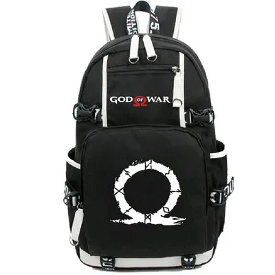 jeu dieu guerre sac à dos étudiant école sac de voyage nouveaux sacs pour ordinateur portable garçon fille unisexe oxford bleu sacs à dos