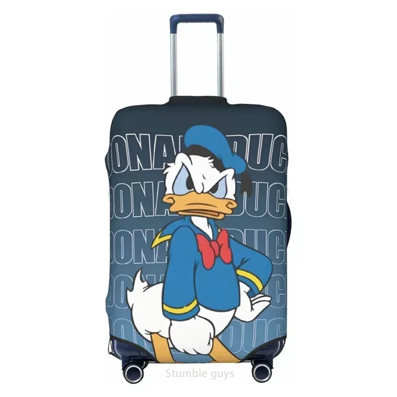 housse de protection extensible pour bagages de voyage, motif canard tendance, convient aux bagages de 18 à 32 pouces, anti-rayures, lavable