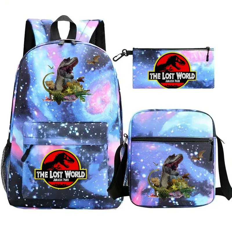 sacs à dos jurassic world park, sac à dos pour étudiants du premier cycle du secondaire, sac à dos de grande capacité pour adolescents, sac à dos de voyage décontracté pour ordinateur portable, mochilas