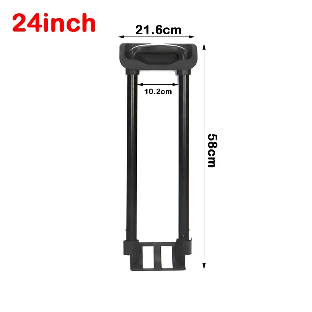 poignée de remplacement rétractable pour bagages, poignée universelle pour valise de voyage, robuste et facile à installer, poignée de traction pour bagages.