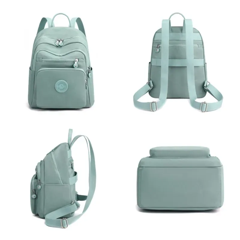 mochila feminina mini sac à dos pour adolescente, sac à dos décontracté en nylon imperméable pour femmes, sac à dos de poitrine 2018