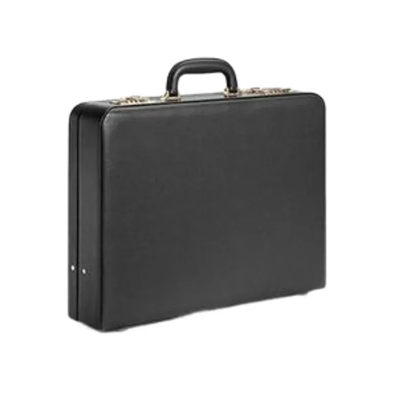 porte-documents professionnel en cuir pu, sac multifonctionnel pour ordinateur portable avec plusieurs compartiments, organisateur de documents pour le bureau