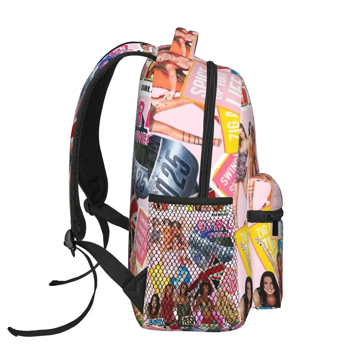 sac à dos classique des années 90 spice girls pop girl band, sac d'école, sac à dos de randonnée pour hommes et femmes, sac à dos à la mode, sacs à bandoulière