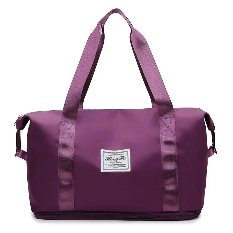 sac de voyage carry on, sac de sport, sac de rangement de grande capacité, sac à main, sacs en nylon imperméables pour le sport, l'école et l'emballage