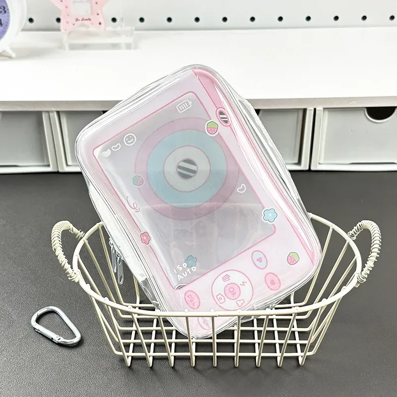 sac de rangement pour poupée en coton, ours auto-déversible, anti-poussière, haute transparence, idéal pour prendre des jouets, organisateur de jouets en peluche en plein air