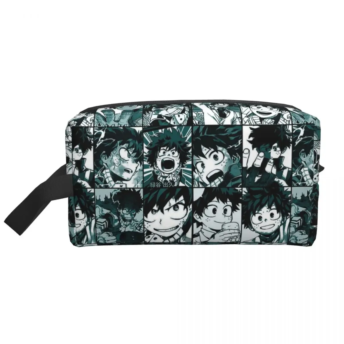 my hero academia – trousse de maquillage, organisateur de cosmétiques, trousse de toilette, trousse à cosmétiques pour femmes, trousse de beauté de voyage, trousse à crayons