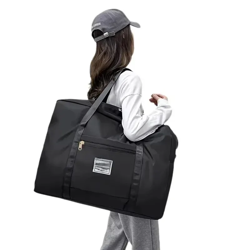 sac de voyage pliable de grande capacité, imperméable, sac à main, sac à bandoulière, sac de rangement pour femmes, hommes, gym, yoga