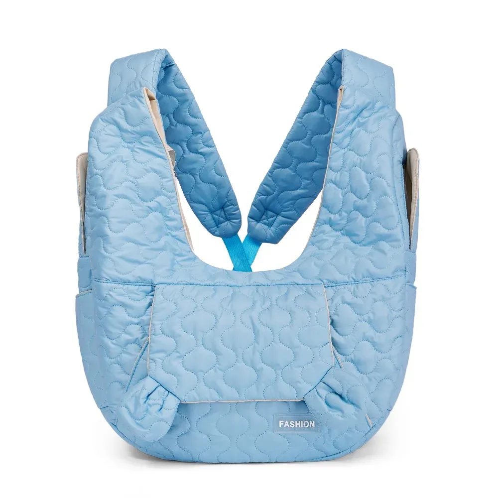 sac de transport pour chien portable de haute qualité, grande capacité, imperméable, sac à dos pour chat, sac de poitrine souple et durable pour animaux de compagnie, utilisation en extérieur