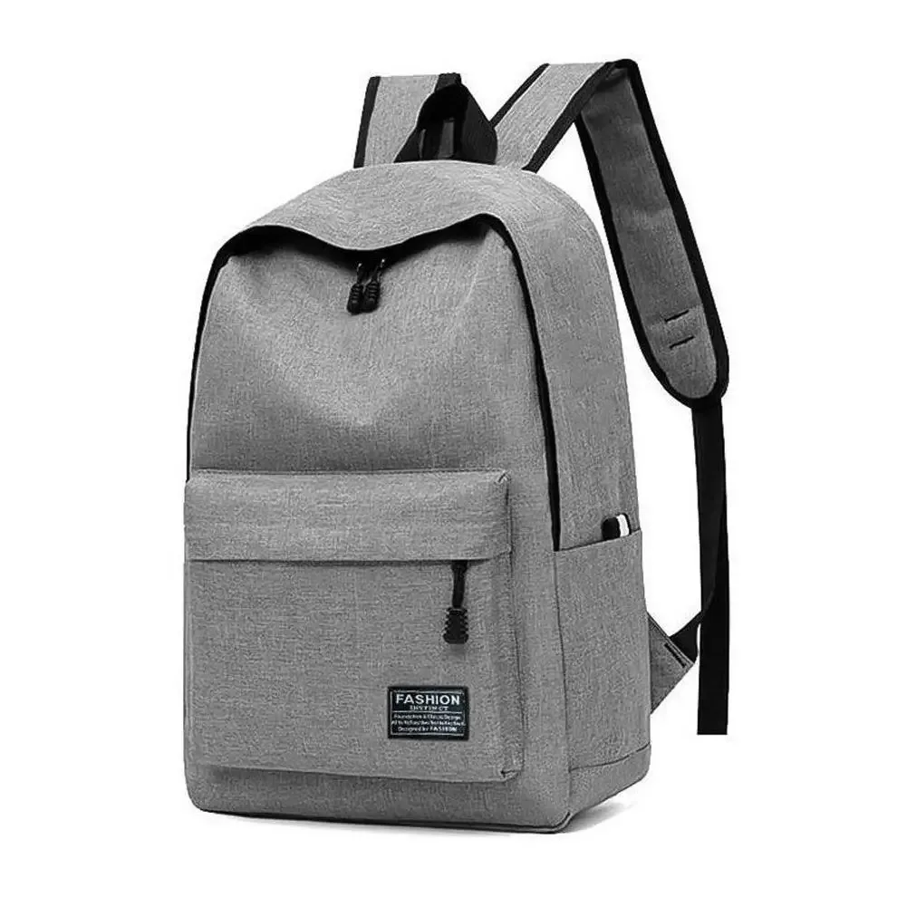 sac à dos minimaliste décontracté, grande capacité, multi-compartiments, voyage, tendance, cartable pour étudiant, sac d'ordinateur, sac d'affaires