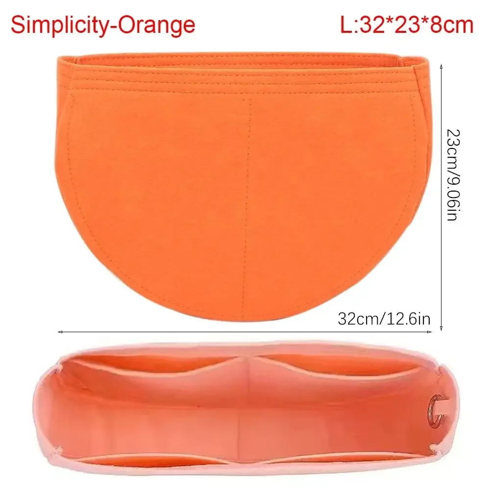 sac à main en feutre durable, insertion de sac, support d'organisation interne, sac de rangement portable, organisateur