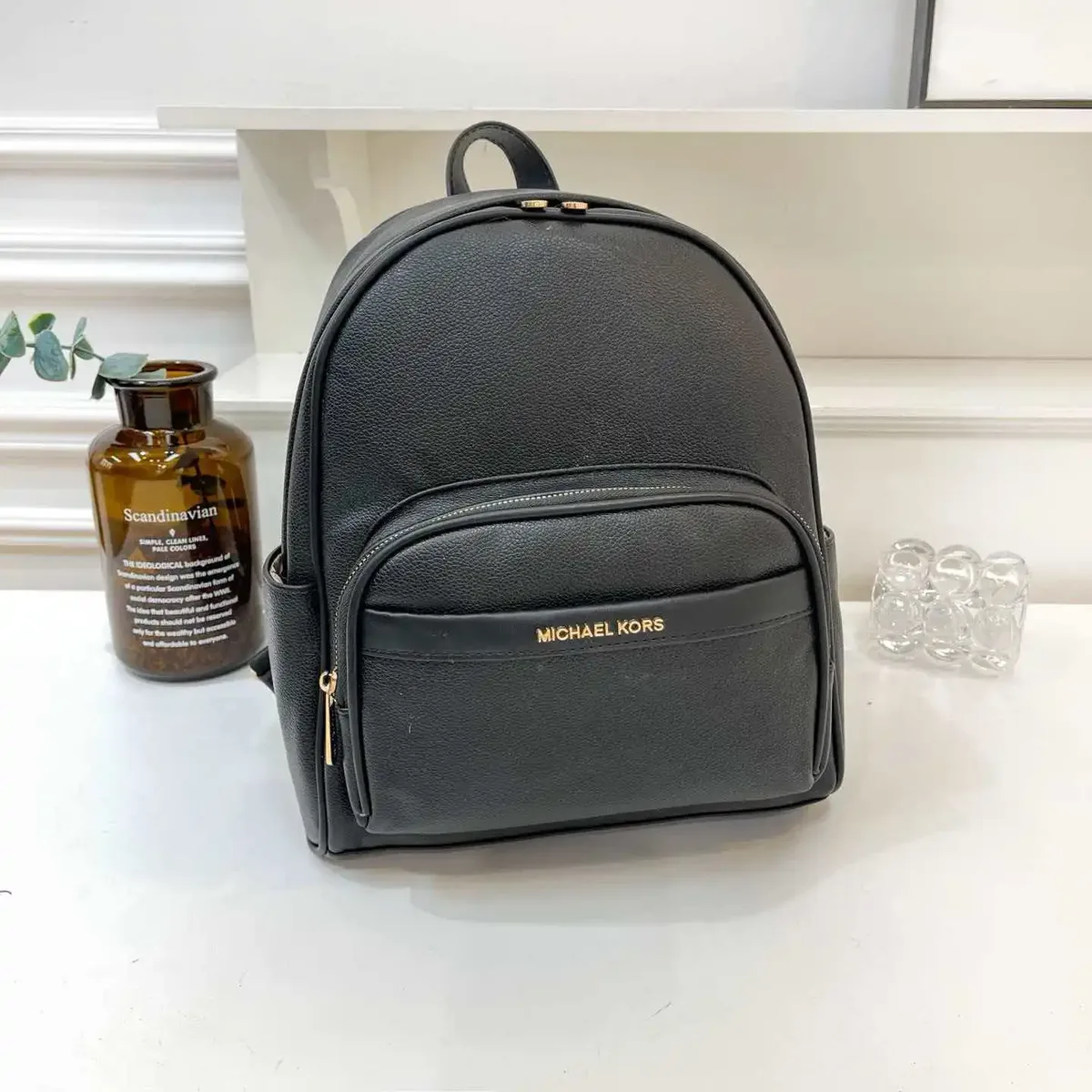 sac à dos de banlieue grande capacité polyvalent de luxe léger et tendance mk/michael kors 2026 avec imprimé
