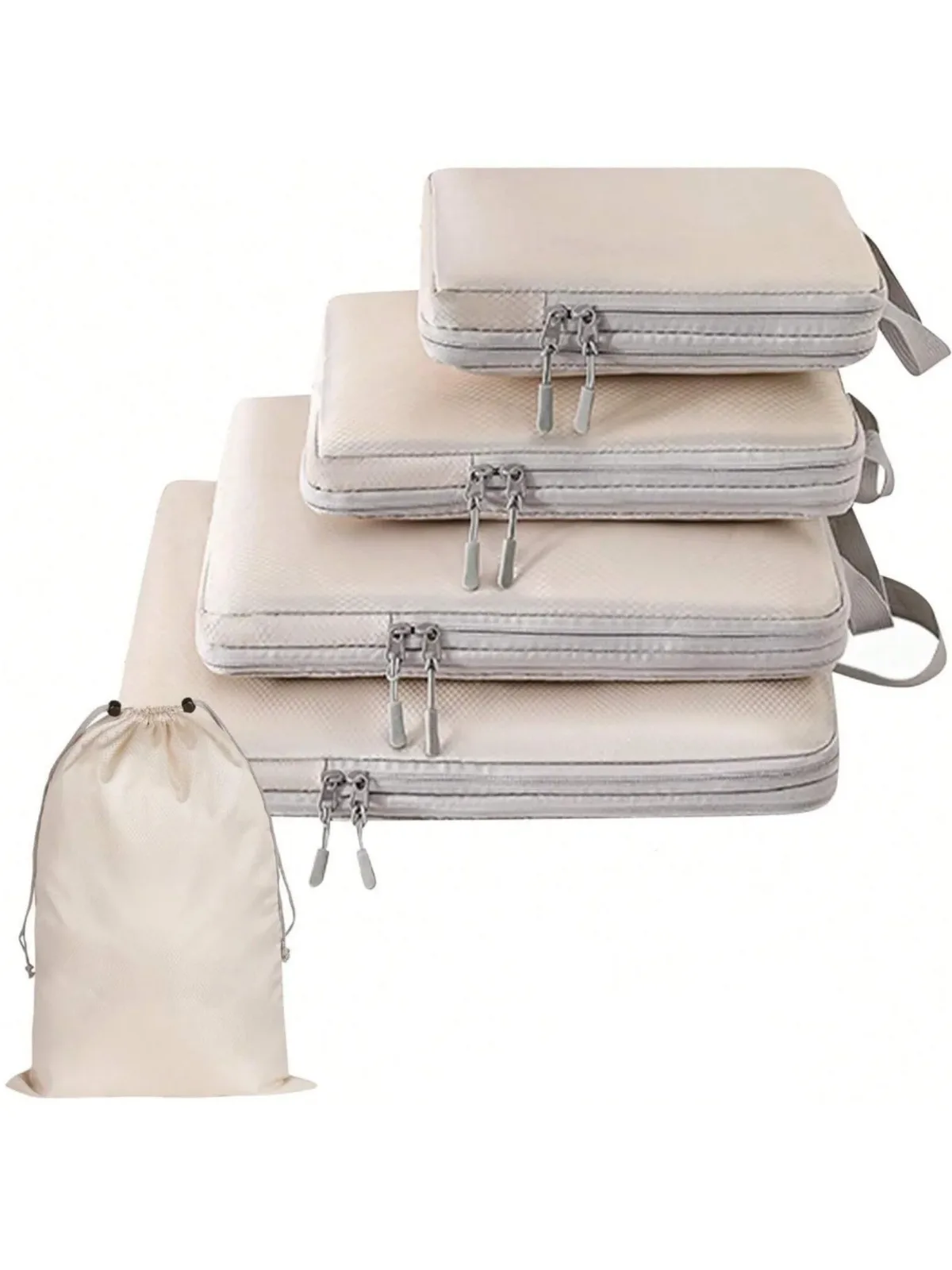 ensemble/6 pièces emballage compressible sac de rangement de voyage cubes valise étanche en nylon portable avec sac à main organisateur de bagages ryanai