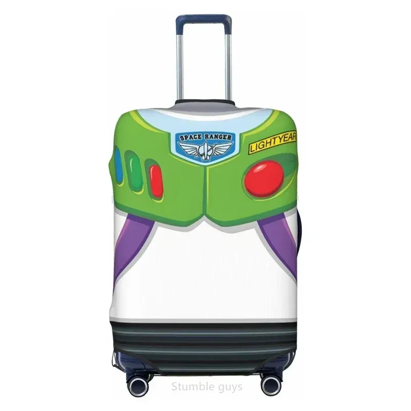 housse de valise de voyage à motif de jouets, en matériau élastique, convient aux bagages de 18 à 32 pouces, durable, anti-rayures, anti-poussière, lavable, protecteur