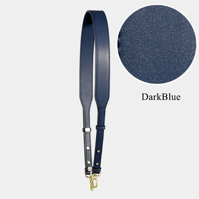 103-113 cm réglable en cuir véritable épaule sac à bandoulière sangle remplacement sac à main ceinture femmes sac à main bricolage sacs accessoire personnalisé