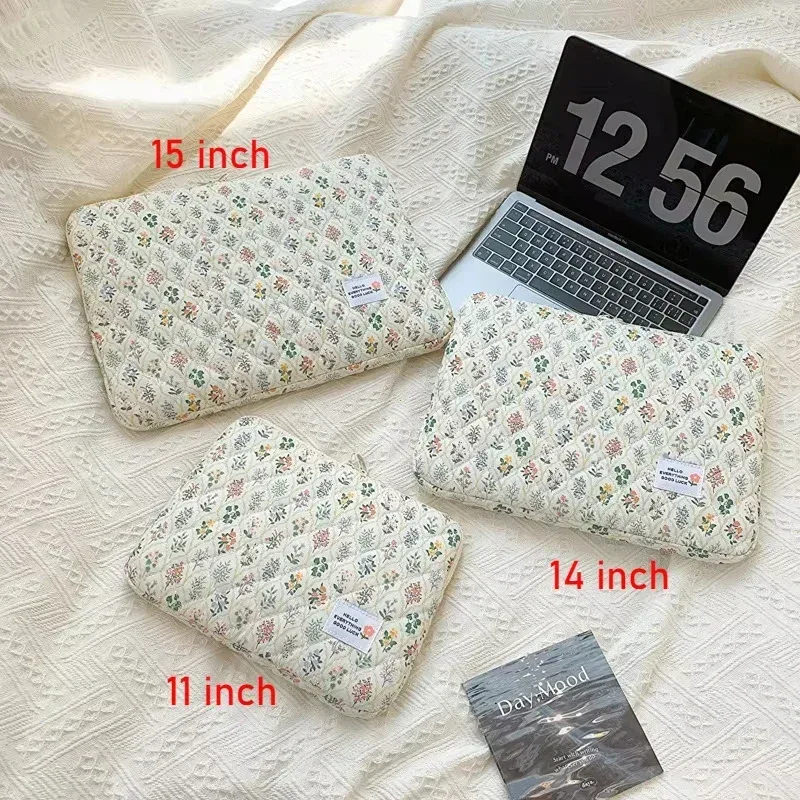sac d'ordinateur coréen avec nœud papillon y2k, sac à main de rangement pour tablettes noires et roses pour femmes, pochette de rangement de cosmétiques de voyage douce
