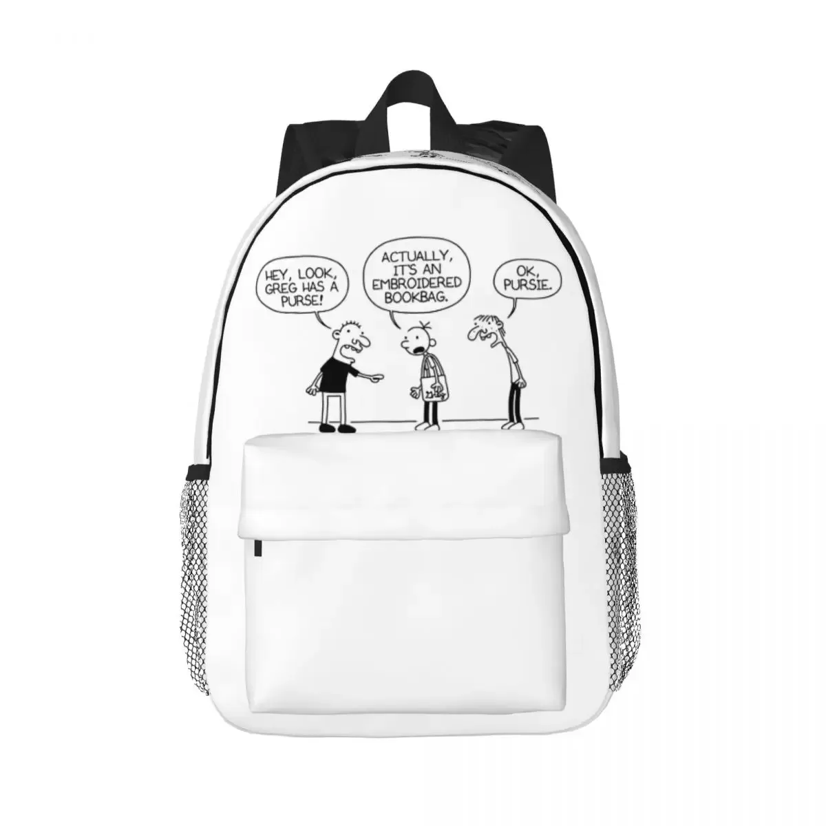 journal d'un groupe wimpy pour enfants, sac à dos pour étudiants, garçons et filles, sac d'école pour enfants, sacs à bandoulière pour ordinateur pour hommes et femmes