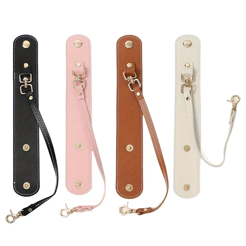 porte-gant et écharpe en cuir pu, multifonctionnel, tendance, sangle, voyage en plein air, randonnée, escalade, sac à dos, clip de chapeau, clip de rangement pour serviettes