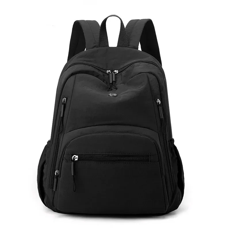 nouveau tissu en nylon imperméable léger grande capacité sac à dos à bandoulière série bouffante simple marée de déplacement dames sacs à bandoulière