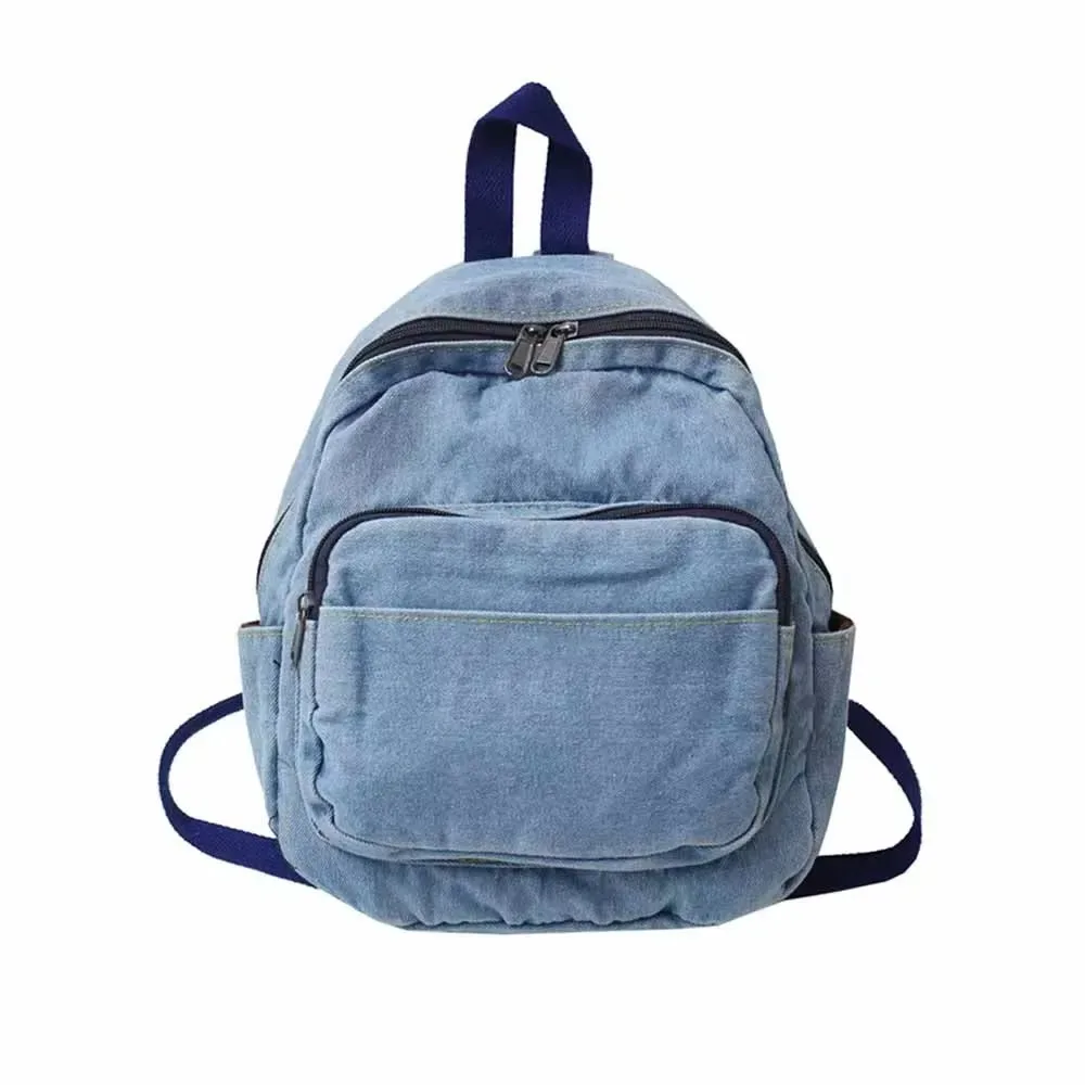 sac à dos en jean personnalisé pour femme avec n'importe quel nom, sac à dos brodé personnalisé pour les fêtes de noël, cadeau unique, sac de voyage en plein air