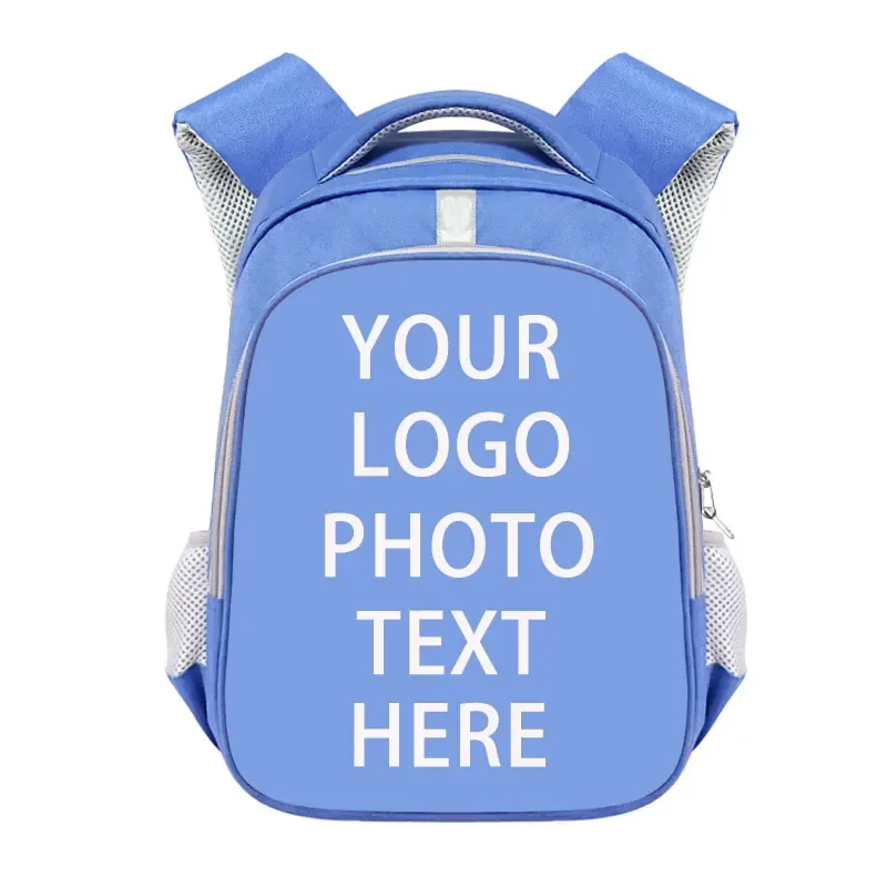 14/16 pouces personnaliser rose/noir/bleu sac à dos femmes hommes sac à dos étudiant sacs d'école pour adolescents sac à dos sac à dos pour ordinateur portable bookbag