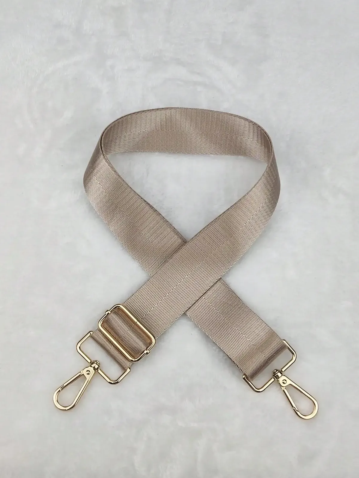 bandoulière o sac ceinture réglable sac à bandoulière poignée tissé polyester sac bandoulière couleur unie simple sac à bandoulière poignée