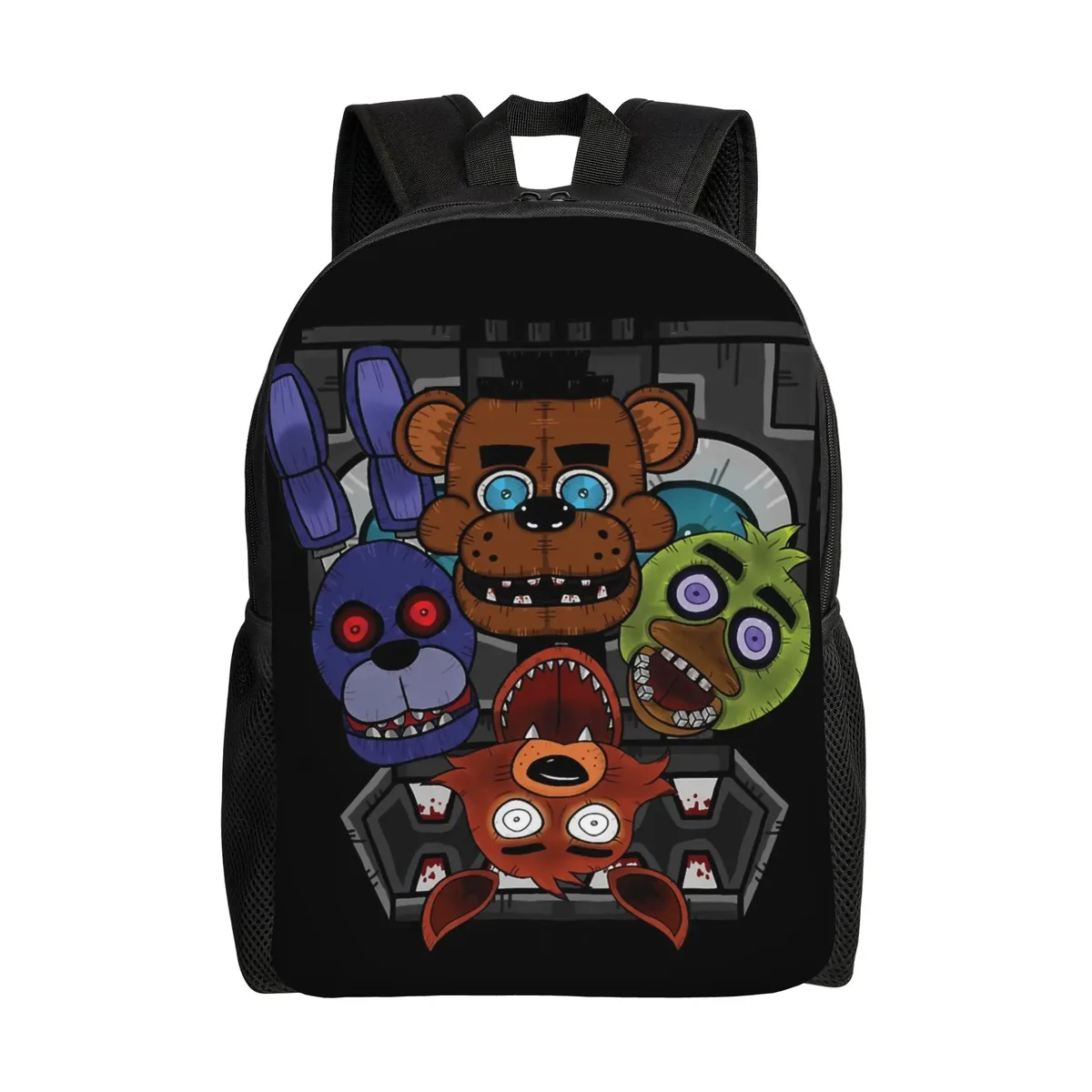 sac à dos foxy fnaf it's me cool, cadeau pour le lycée, la randonnée, les voyages, sac à dos de jeu freddy pour hommes et femmes, sacs en toile pour l'université
