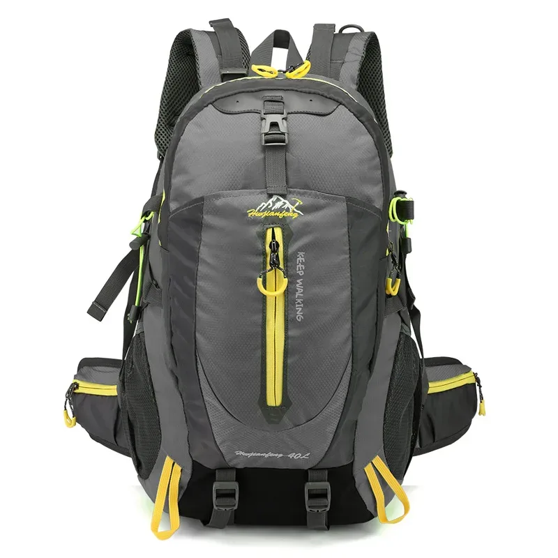 sac à dos camp randonnée ordinateur portable sac à dos trekking escalade sacs à dos pour hommes femmes 40l résistant à l'eau voyage