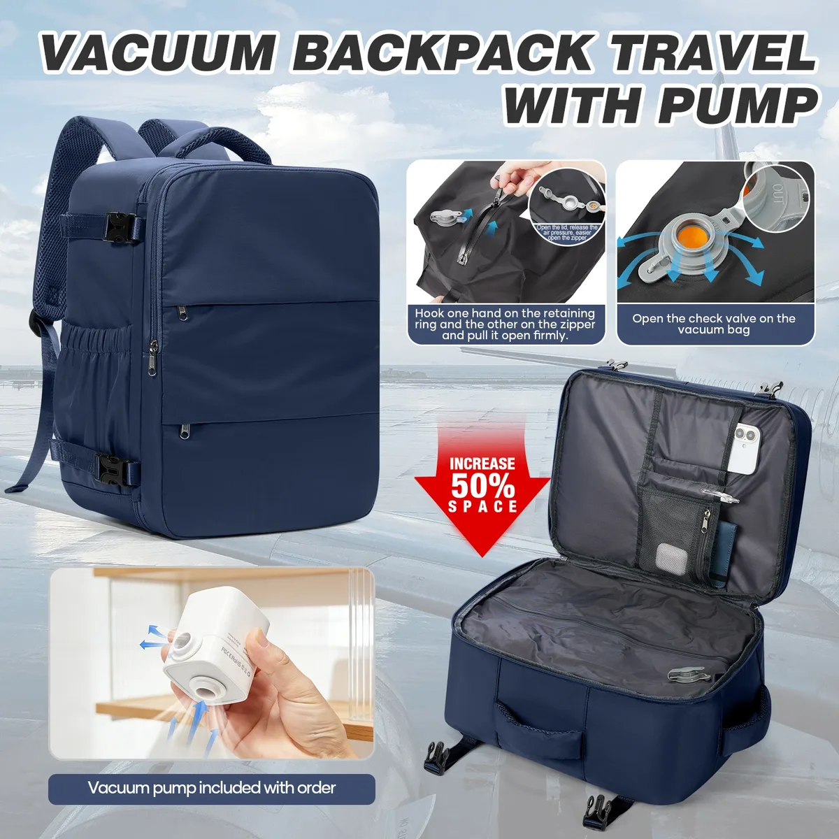 sac à dos de cabine ryanair 40x30x20, sac à dos sous vide avec pompe, sac à dos de travail pour homme, sacs pour homme, sacs de rangement pour vêtements