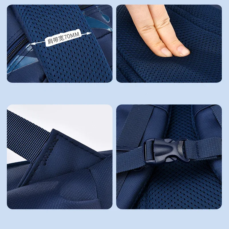 sacs à dos d'école primaire imperméables pour enfant, cartable de voyage orth4wd pour garçon