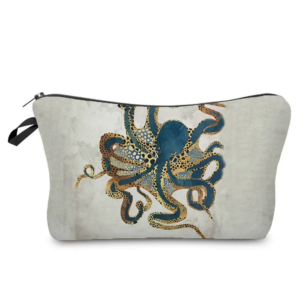sac de maquillage imprimé grue, sac design japonais ukiyoe pour femmes, sacs à cosmétiques de paysage, étuis à crayons, sac de rangement de haute qualité, offre spéciale