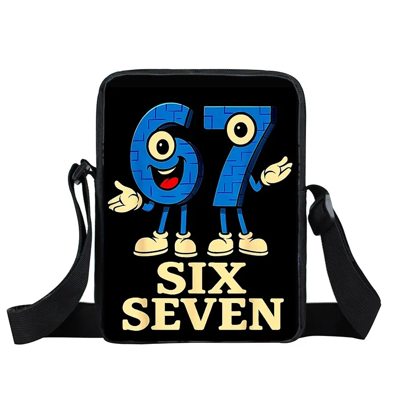 nouvel ensemble de 3 sacs à dos imprimés 67 six seven pour élèves du primaire, sac à déjeuner, trousse à crayons, sac d'école pour enfants