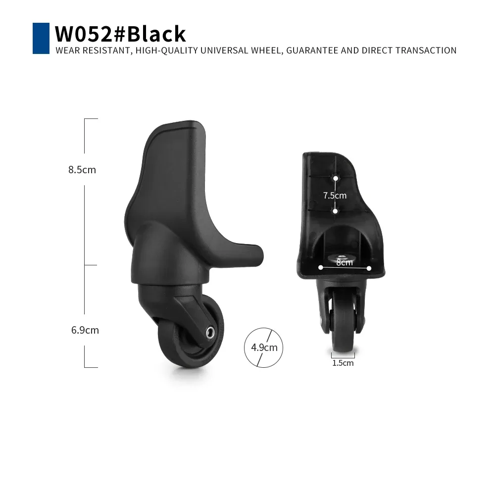 accessoires de réparation pour valises : roues universelles de remplacement pour trolley, roulettes silencieuses et résistantes à l'usure