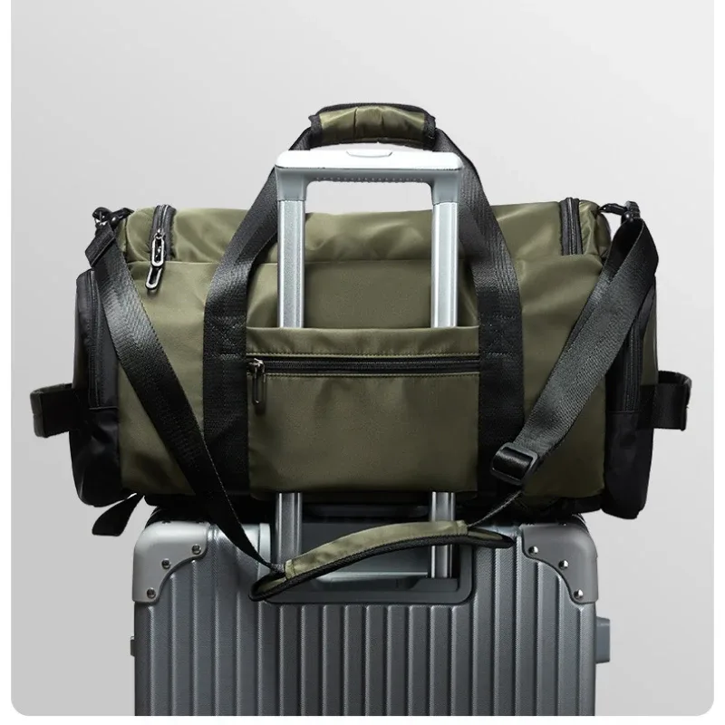 sac à dos de voyage pour hommes, grande capacité, randonnée, multifonction, pour ordinateur portable, polochon, séparation sèche et humide, sac de sport pour hommes