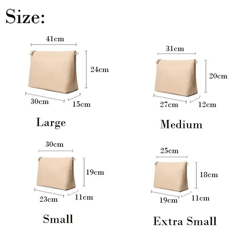 sac d'insertion de organisateur en nylon pour femmes, sac de maquillage de voyage, sacs d'insertion de maquillage multifonctionnels de voyage