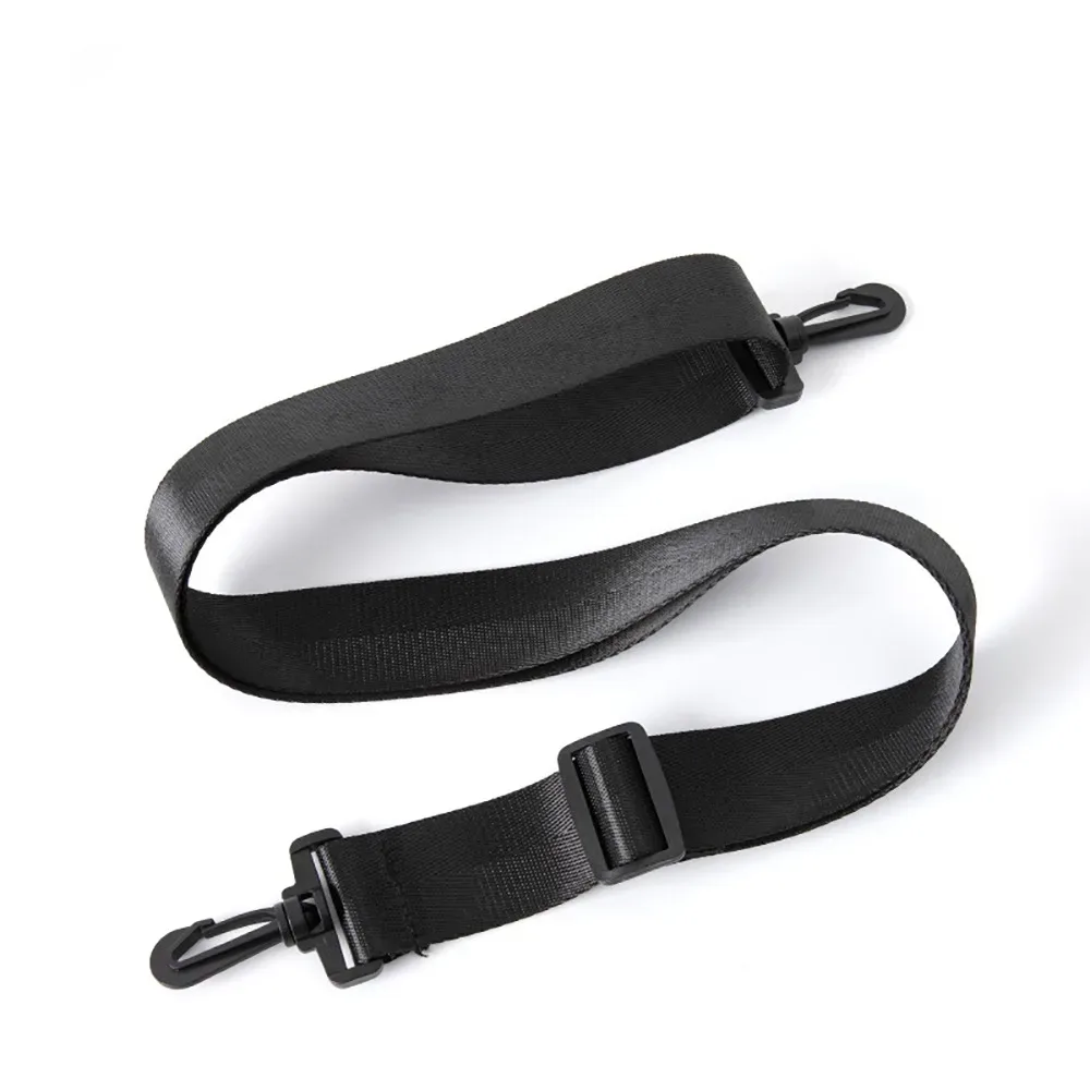 sangle de sac réglable en nylon noir, nouvelle mode, sangle de sac à bandoulière, pièces et accessoires de sac à bandoulière