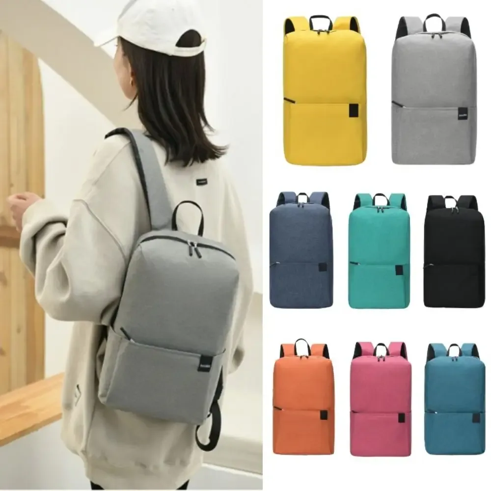 sac à dos portable de grande capacité, petit, solide, étanche, de voyage, avec plusieurs poches, unisexe, pour l'école