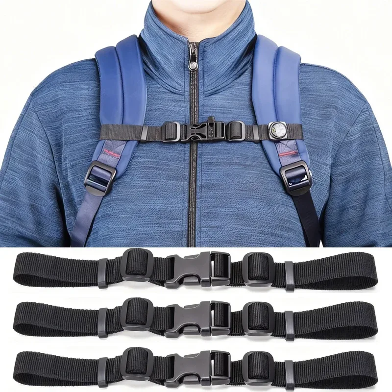 2 pièces sac à dos sangle harnais réglable bandoulière pour sac camping en plein air sacs tactiques sangles accessoires pour sac à dos
