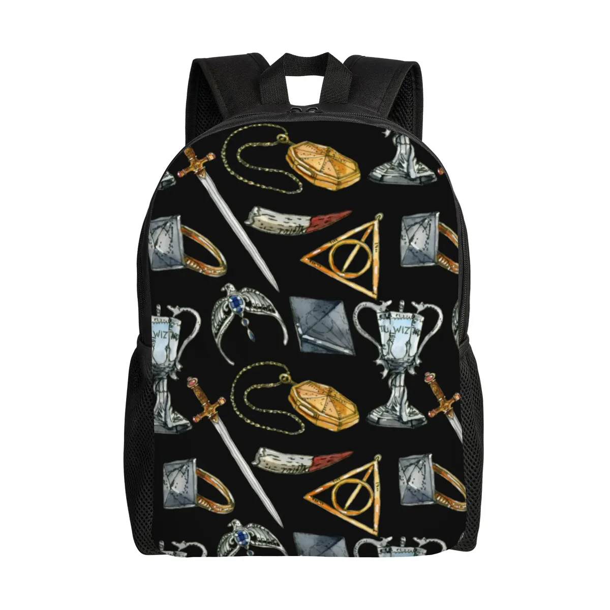 harries movie p-potters magic world sac à dos classique pour femmes, sac d'école pour enfants, sac à dos pour ordinateur, sac à bandoulière de voyage pour adolescents