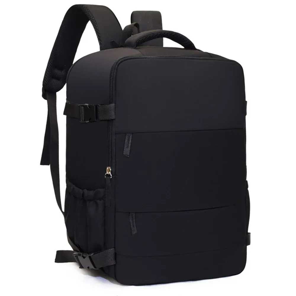 sac à dos de voyage polyvalent, 180 ° sac de voyage extensible, sac à compartiment pour ordinateur portable pour les voyages d'affaires et de loisirs