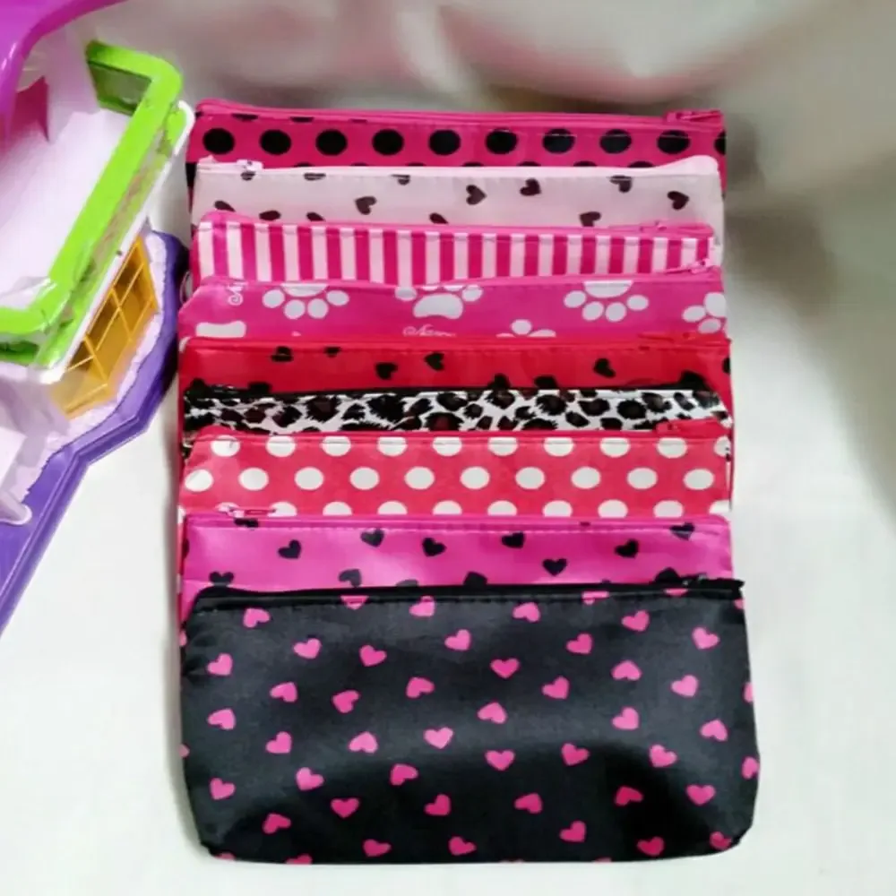 Trousse de maquillage à motif de cœur, boîte de rangement de cosmétiques multifonctionnelle de grande capacité, organisateur de rangement professionnel peu encombrant