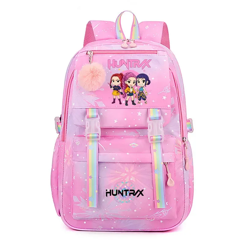 sac à dos kpop demon hunters pour étudiantes, lycéennes, collégiennes, polyvalent, adapté au quotidien et aux activités de plein air