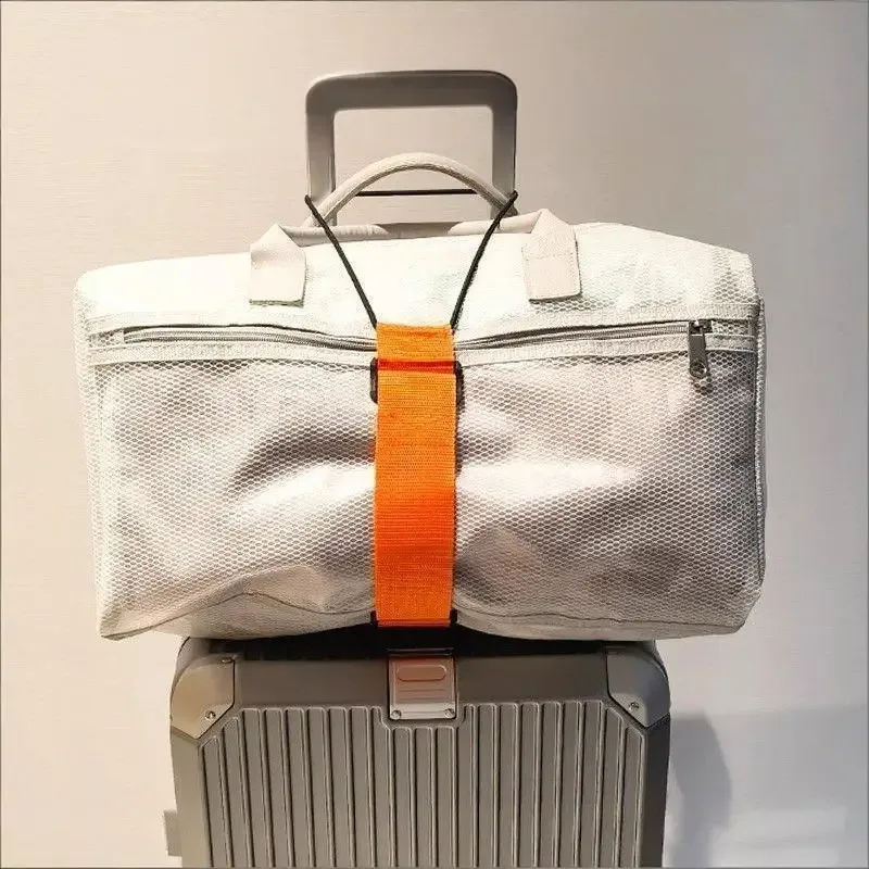 sangle de bagage élastique réglable, ceinture de sécurité de voyage, pour bagages à main, transport sécurisé des bagages