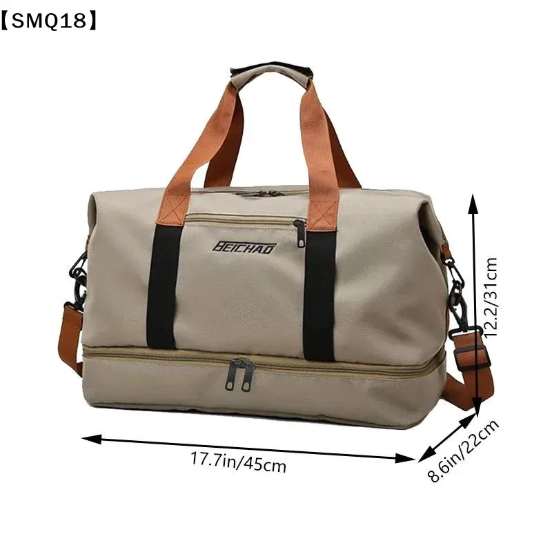 sac de sport de voyage, bagage à courte distance, sacs de fitness portables, sac à bandoulière, sac de poitrine, sacs à main, sac de voyage, sac de week-end【smq】
