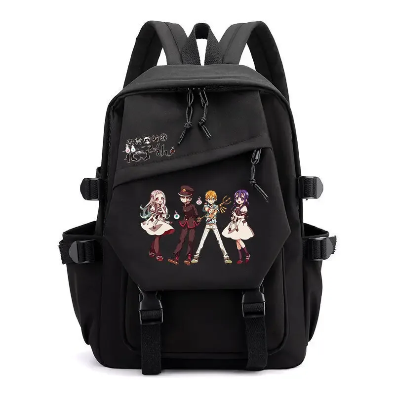 sac à dos hanako kun lié aux toilettes, sac d'école de dessin animé hanako yashiro nene minamoto kou, cartable de voyage pour étudiants de grande capacité