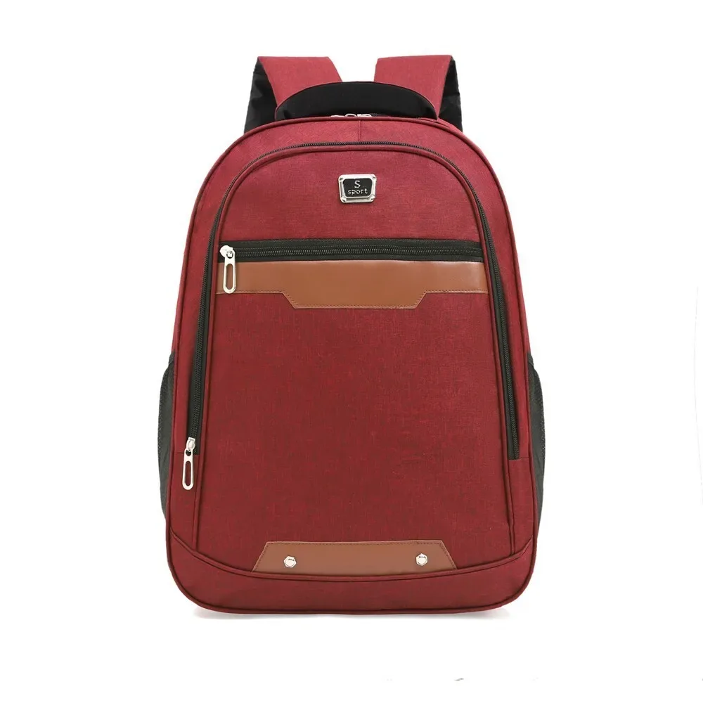 sac à dos simple et décontracté pour hommes, nouvelle grande capacité, sac d'ordinateur d'affaires, mode décontractée, sacs à bandoulière pour étudiants du premier cycle du secondaire