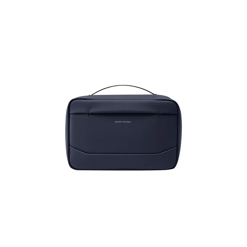 trousse de toilette mark ryden en polyester imperméable 3,5 l, sac de voyage suspendu pour cosmétiques avec poche amovible