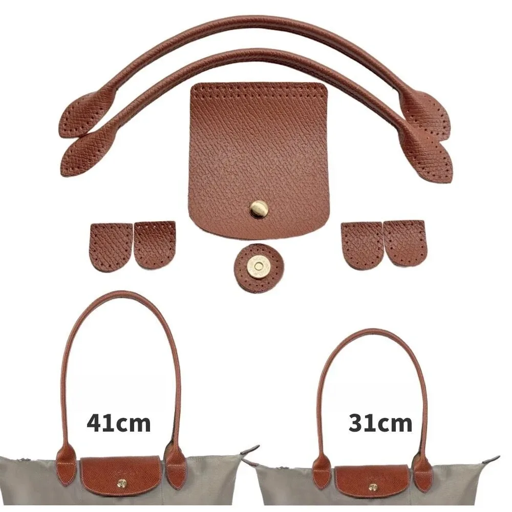 poignée de sac à main en cuir végétalien, sangle de fond de sac style dumpling, fournitures de fabrication de sacs fourre-tout diy, quincaillerie de remplacement pour artisans femmes