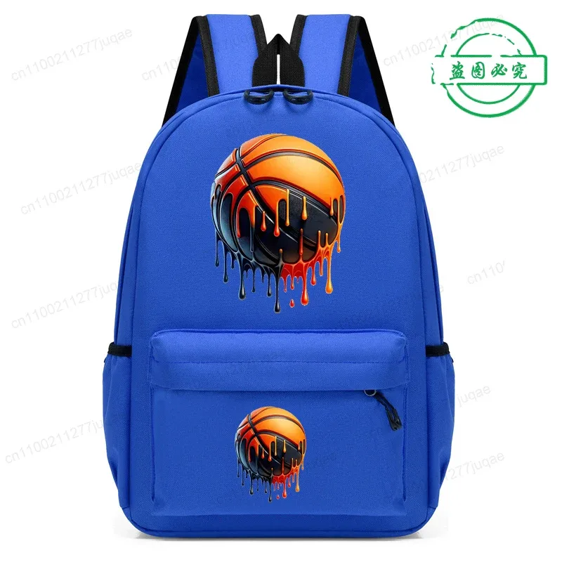 sac à dos scolaire imprimé basketball pour enfants, sac à dos tendance pour garçons et filles, sacs à dos de maternelle pour enfants, sacs à dos mignons à motif de dessin animé