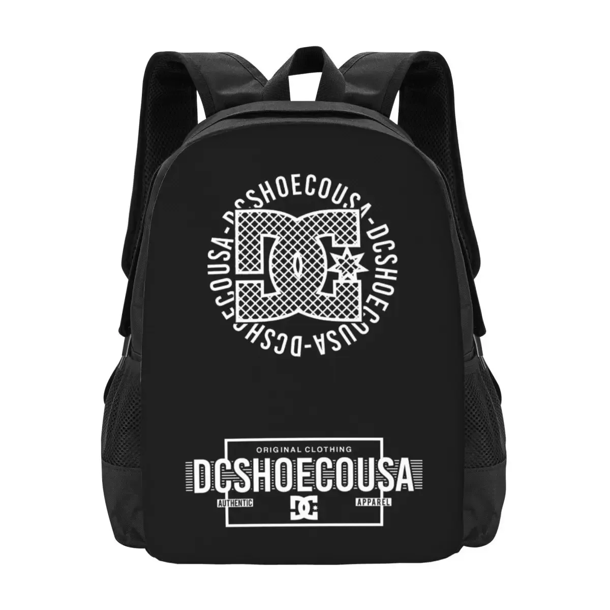 sac à dos d'étudiant dc shoe co, sac d'école, sac de randonnée, sac de voyage pour garçons et filles, sac à dos tendance, sacs à bandoulière
